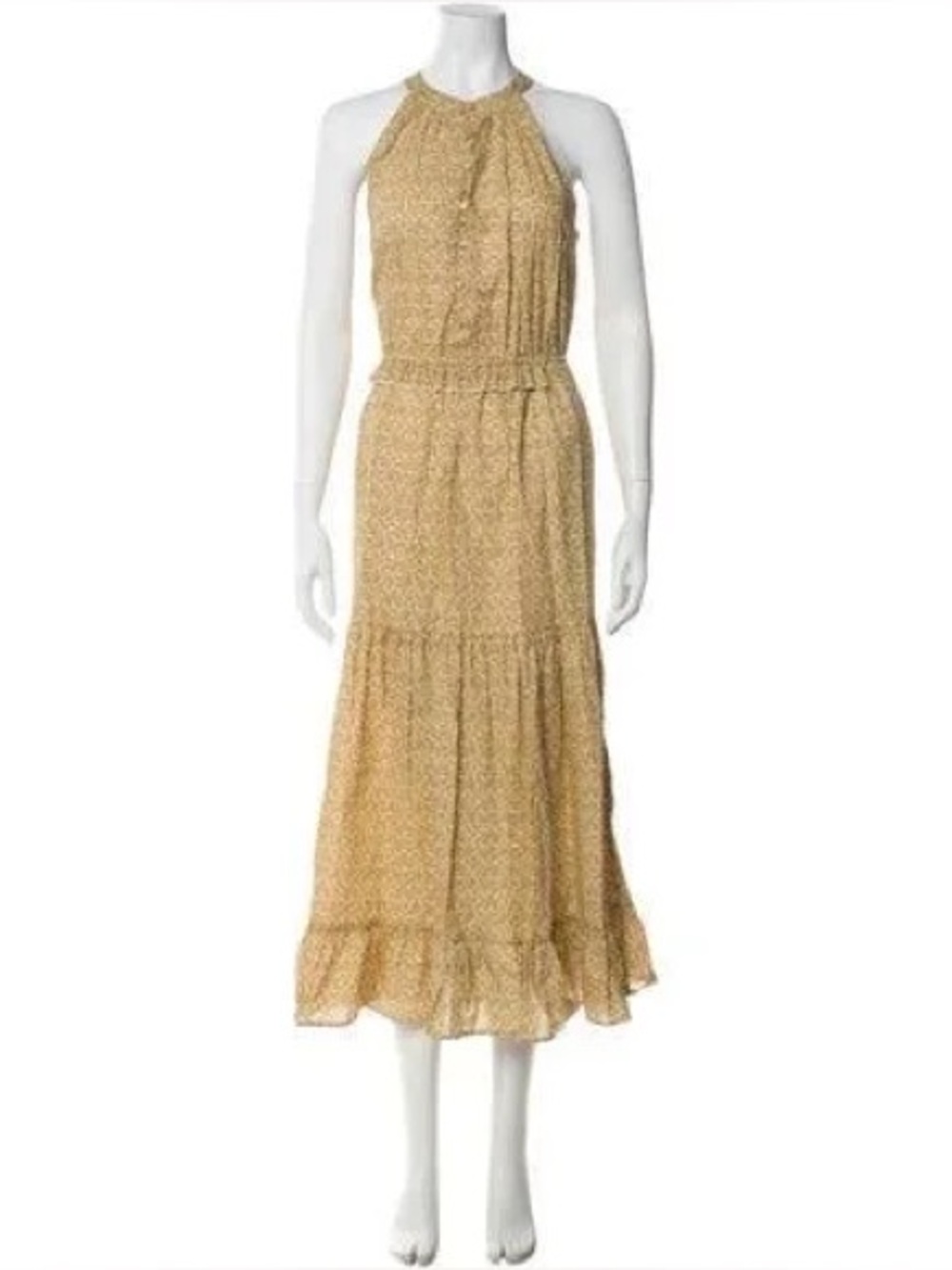 Christy Dawn Reese dress in daffodil blooming meadow